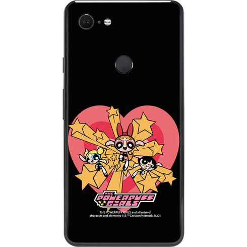 Cartoon Network Powerpuff Girls Gold Stars Google Pixel 3 XL Skin